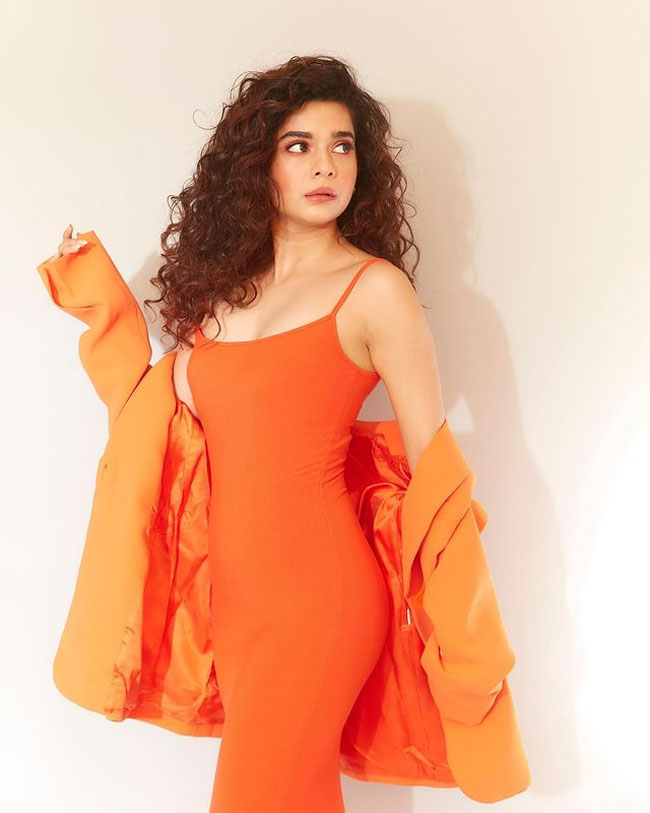 Ravishing Mithila Palkar In Red Outfit